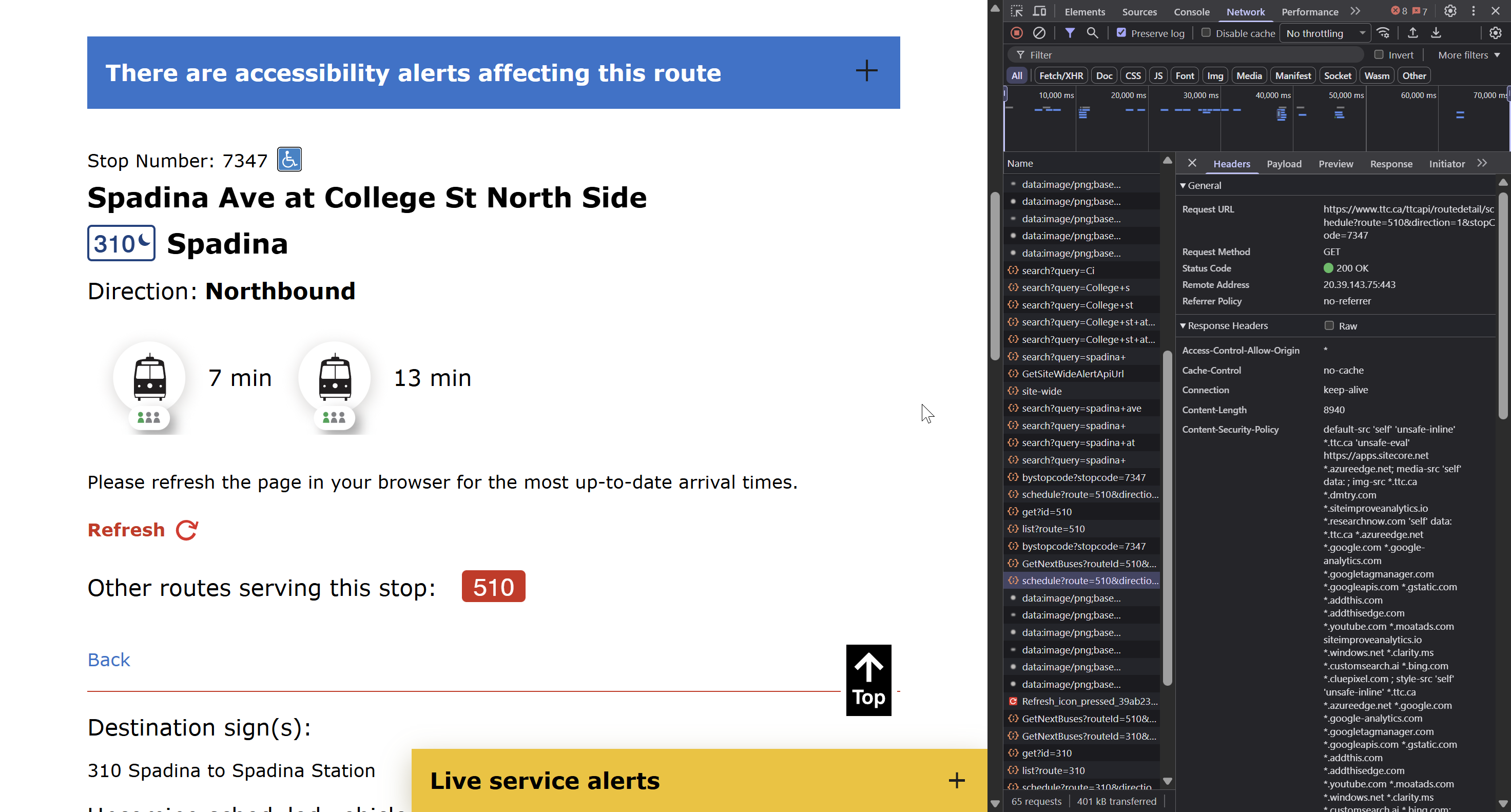 TTC Website